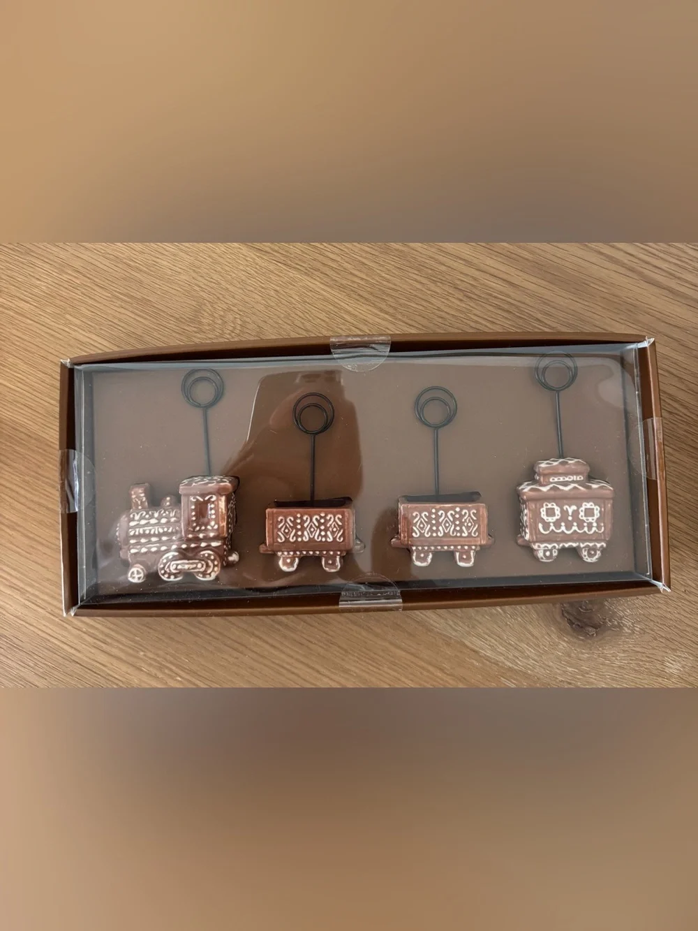 Pottery Barn gingerbread train